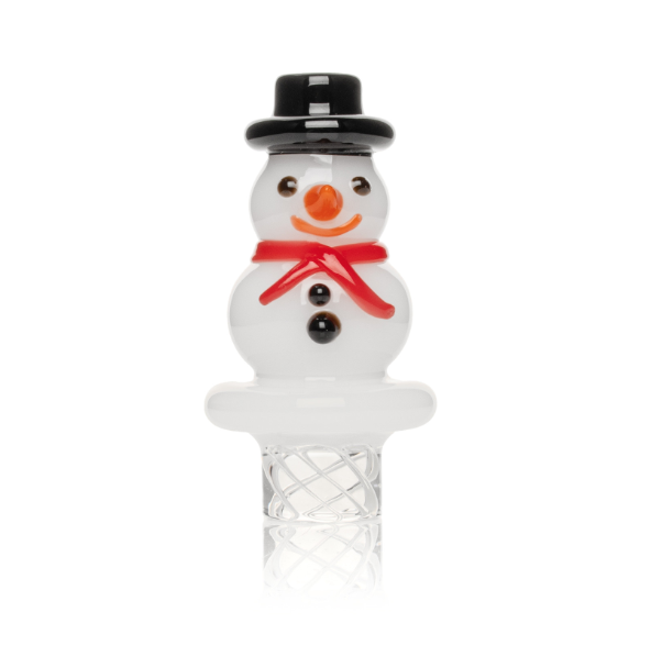 Red Eye Glass® Snowman Whirlpool Carb Cap