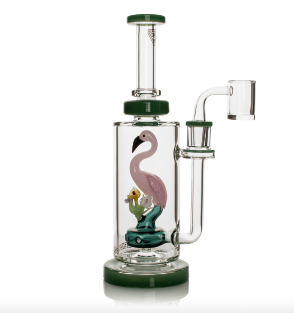 Red Eye Glass® 10" Flamingo Concentrate Rig