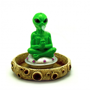 5.25" Alien Incense Cone Burner