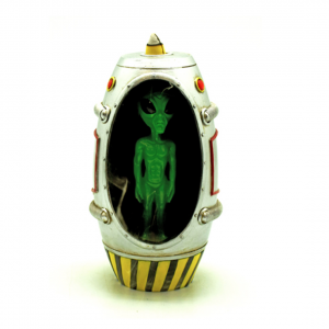 Alien Spaceship Backflow Incense Burner