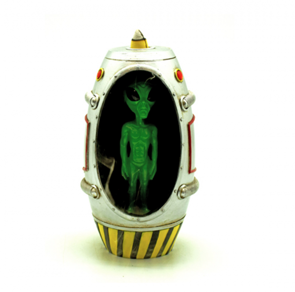 Alien Spaceship Backflow Incense Burner