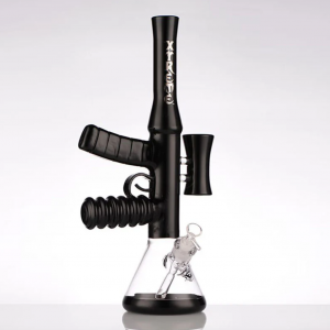 Xtreme | 20" AK47 Style Glass Bong – Black [AK47]