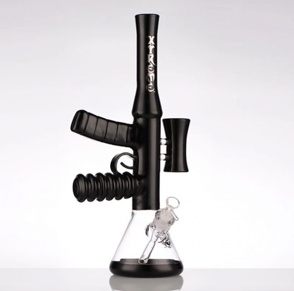 Xtreme | 20" AK47 Style Glass Bong – Black [AK47]