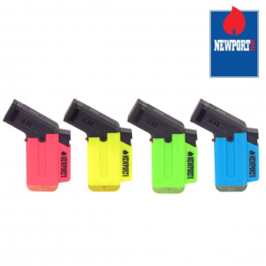 NEWPORT SIDE TORCH SHORT LIGHTER - GLOW