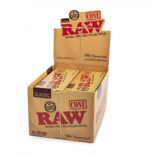 RAW® Classic 98 Special Pre-Rolled Cones (20)