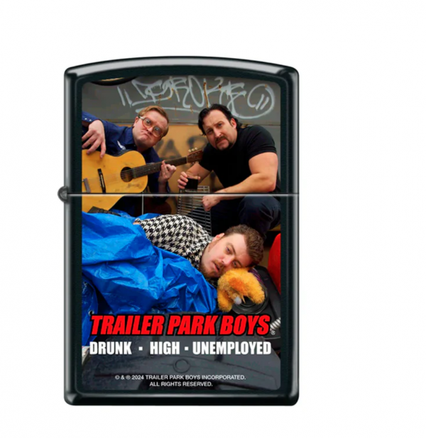 Zippo 114505 Trailer Park Boys Black Matte