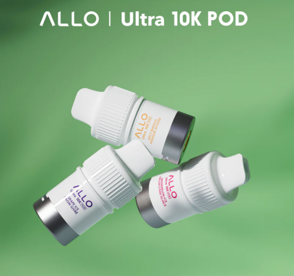 Allo Ultra 10K Puffs Pre-Filled Pods