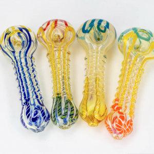 4.5 in soft glass hand pipe