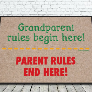 Grandparents Rules Mat