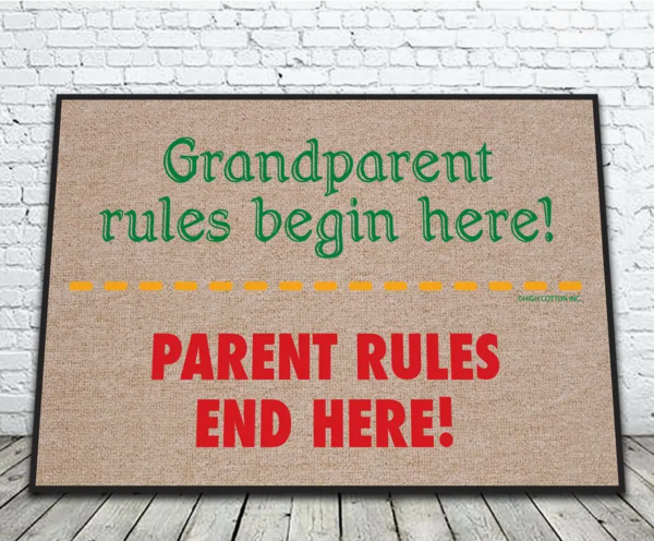 Grandparents Rules Mat