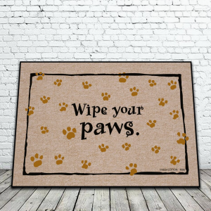 Wipe Your Paws Mat