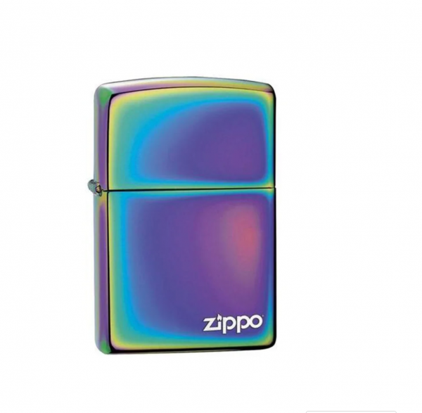 ZIPPO LIGHTER SPECTRUM W/ ZIPPO LOGO