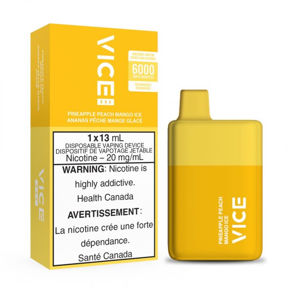PINEAPPLE PEACH MANGO ICE - VICE BOX
