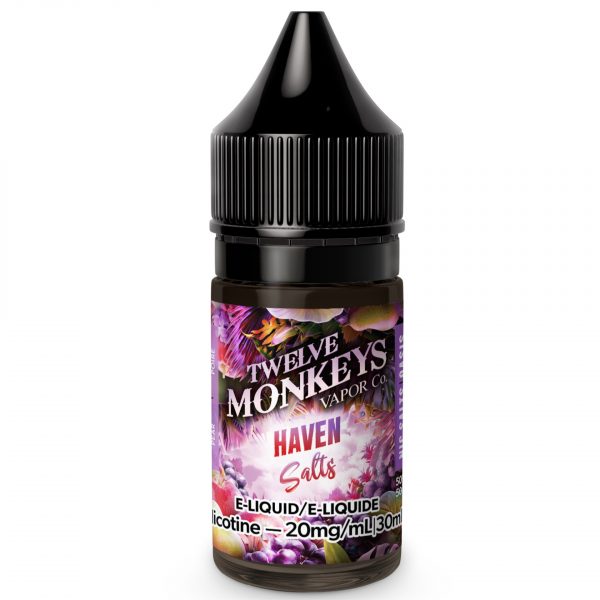 Haven 20mg - 12 Monkeys Salt