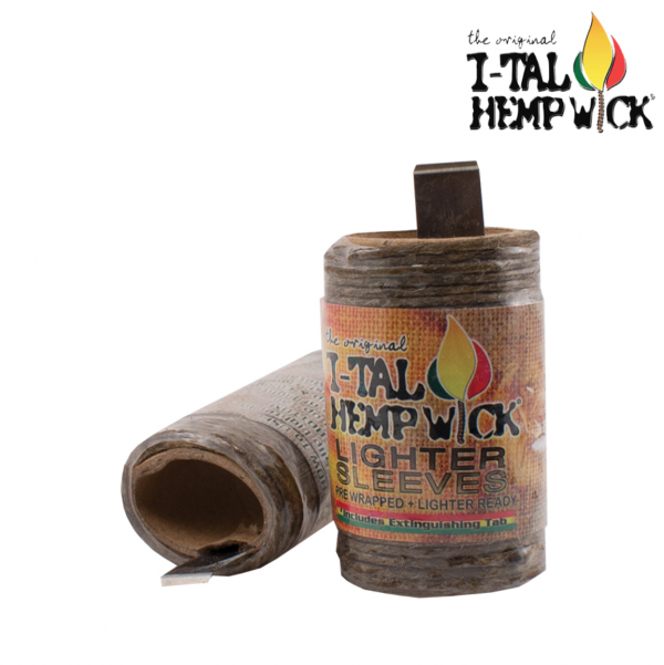 I-tal Hemp Wick Lighter Sleeve