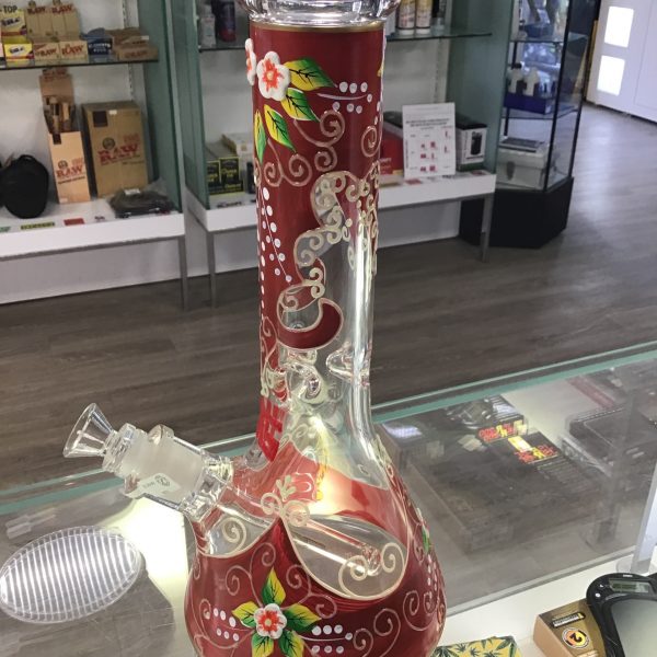 12 inch 7mm Artisan Flourish Beaker