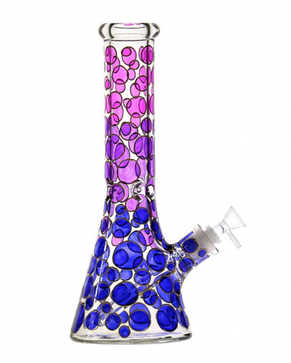 13 inch Color Dots Beaker