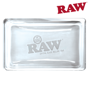 Raw Glass Rolling Tray - Limitied Edition