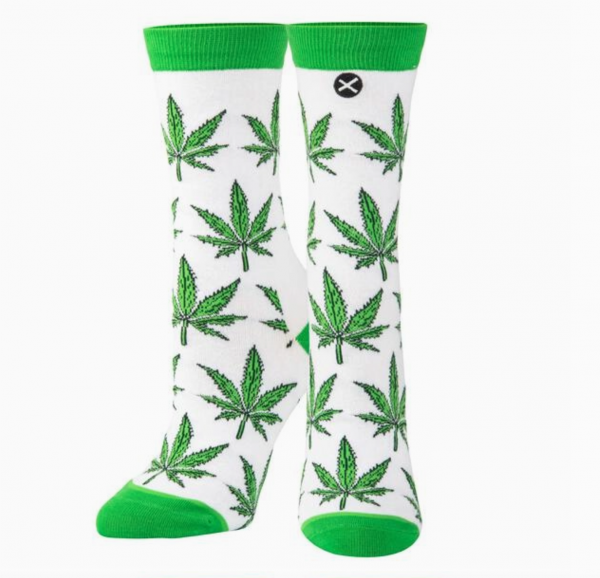 Fan Leaves - Womens Crew Straight