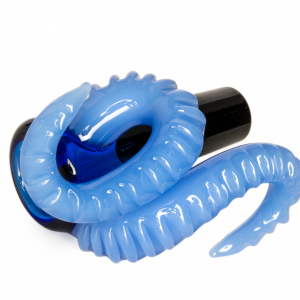 RED EYE GLASS - Jade & Lime Green Tentacle