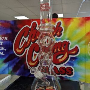 Cheech & Chong Glass 15" Tall Don't Bug Me Double Donut Tube