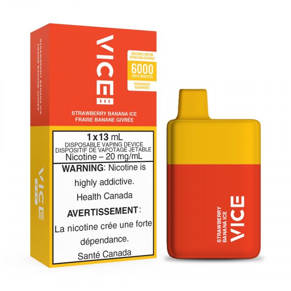 STRAWBERRY BANANA ICE - VICE BOX