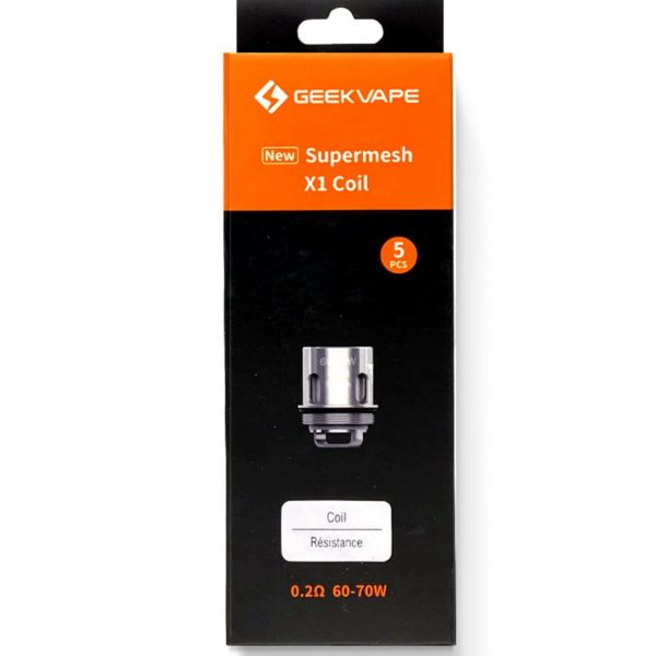 Geekvape Super Mesh X1 0.2 ohm Coil (Fits Cerberus Tank)