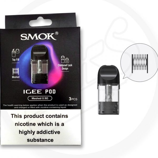 Smok IGEE Meshed 0.9 ohm Pod 2mL