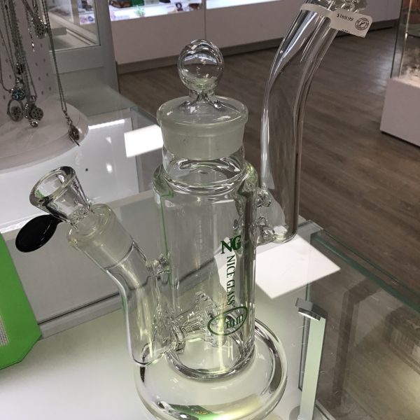 12 inch Showerhead Bubbler Jar With Lid