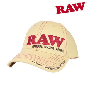 RAW TAN POKER HAT WITH HIDDEN STASH POCKET