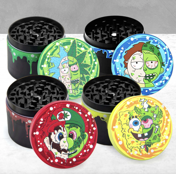 Gotoke | Cartoon Grinder, 4 Parts (50 mm)