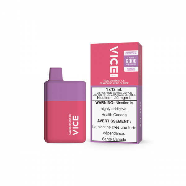 RAZZ CURRANT ICE - VICE BOX