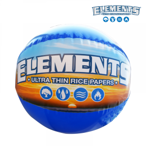 ELEMENTS 60CM BLUE BEACH BALL