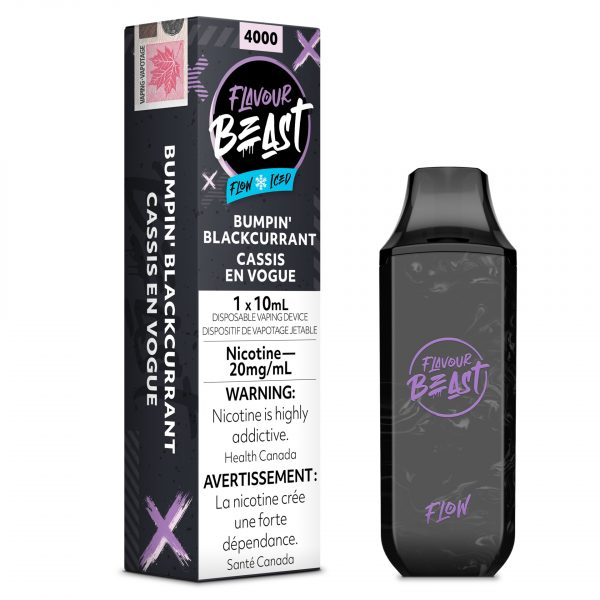 Bumpin' Blackcurrant Iced - Flavour Beast Flow