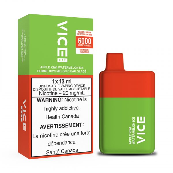 APPLE KIWI WATERMELON ICE - VICE BOX