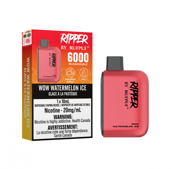 Wow Watermelon Ice - Rufpuf Ripper 6000