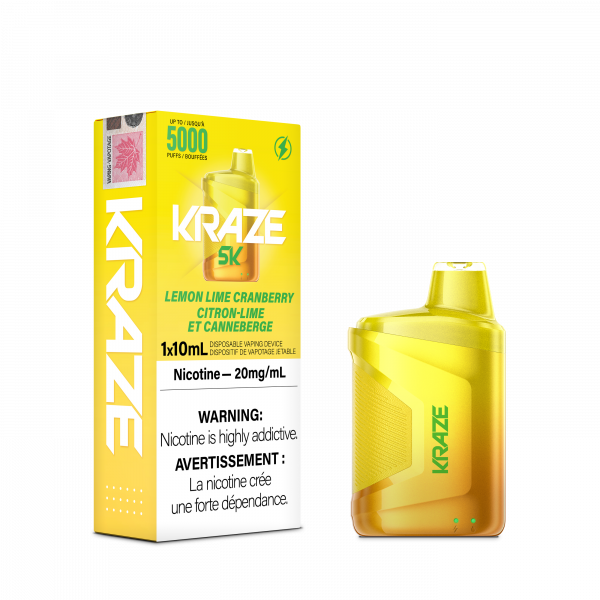 Lemon Lime Cranberry - KRAZE 5000