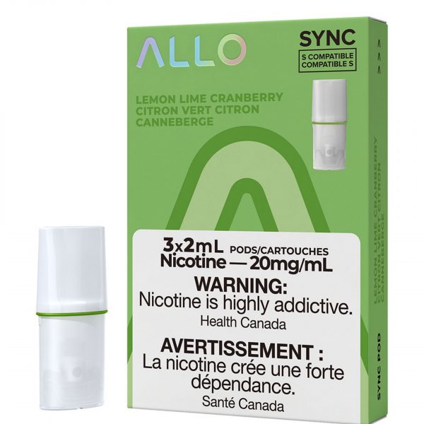 Lemon Lime Cranberry - ALLO SYNC