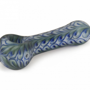 RED EYE GLASS® 4.5" Frosted Paisley Hand Pipe