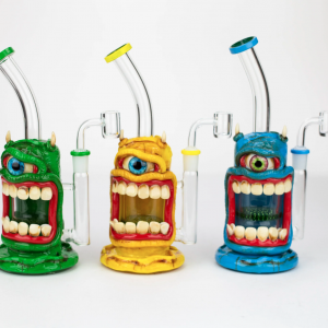 9.5" Resin 3D glow artwork Dab Rig [TX806]