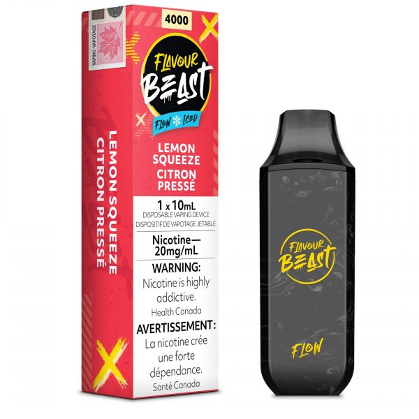 Lemon Squeeze Iced 20mg - Flavour Beast Flow