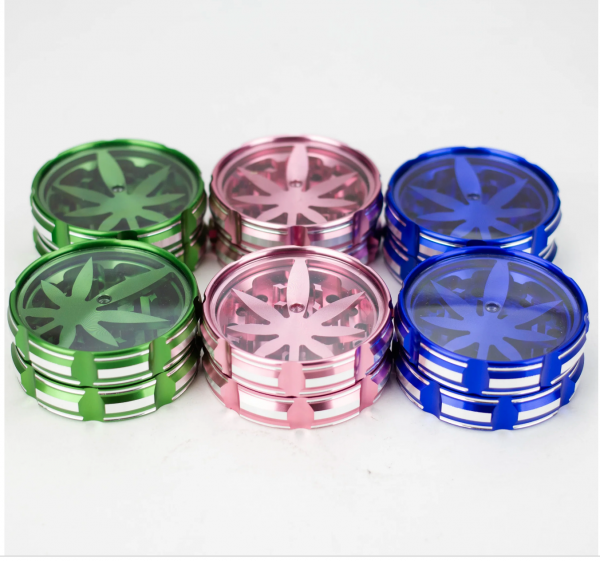 4 Parts Leaf Aluminum Grinder