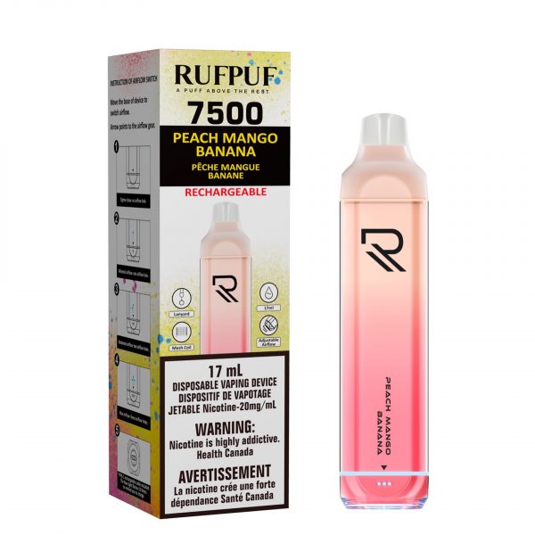 Peach Mango Banana - RufPuf 7500