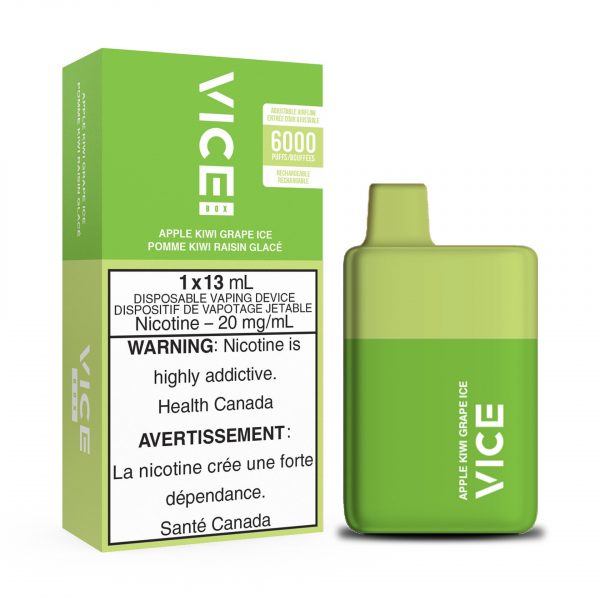 APPLE KIWI GRAPE ICE - VICE BOX