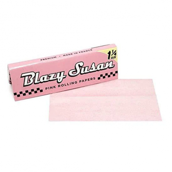 Blazy Susan | Pink 1-1/4 Rolling paper