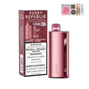 Strawberry Banana Ice - Funky Republic Ti 7000