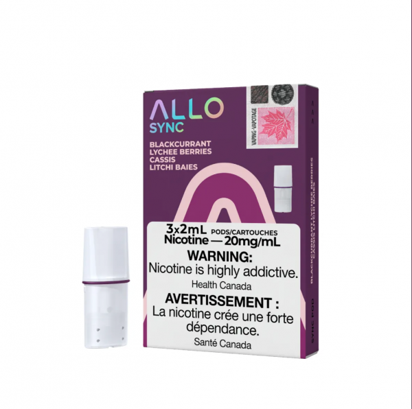 Blackcurrant Lychee Berries - ALLO SYNC