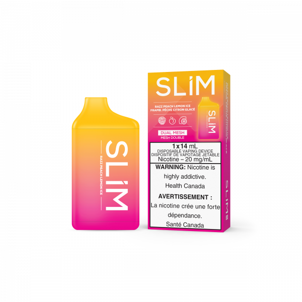 RAZZ PEACH LEMON ICE - SLIM 7500 DISPOSABLE