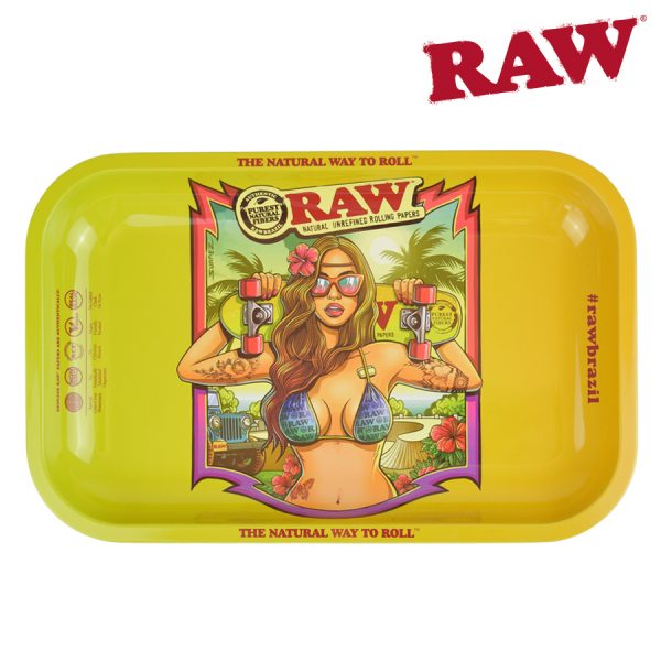 RAW Brazil v2 Rolling Tray medium