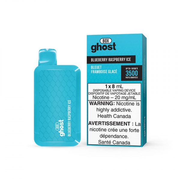 Blueberry Raspberry Ice - GHOST BOX